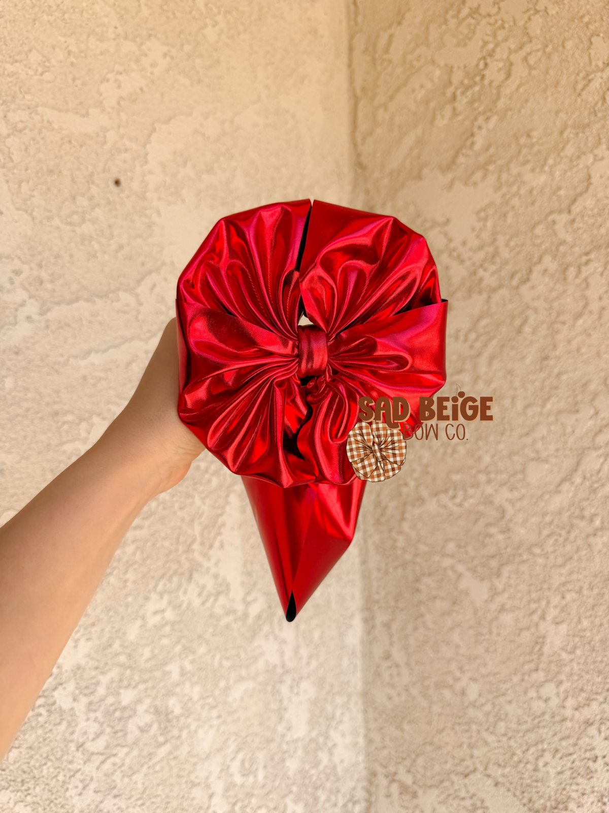 TX Messy Red Metallic - TODDLER
