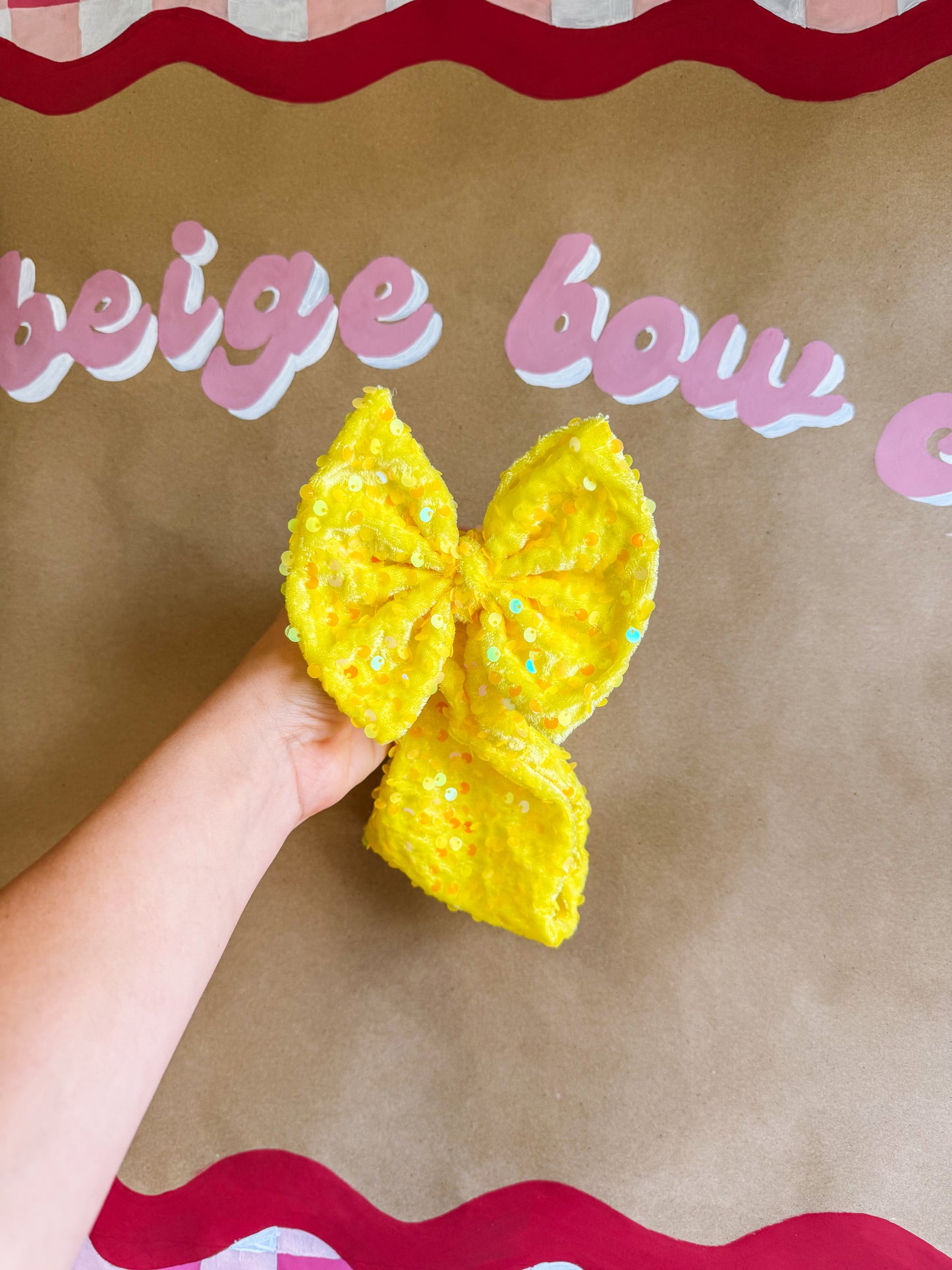 Yellow Sequins - TODDLER