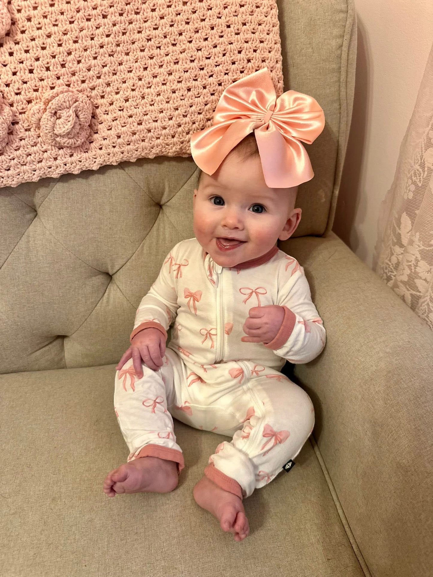 Baby Pink Satin