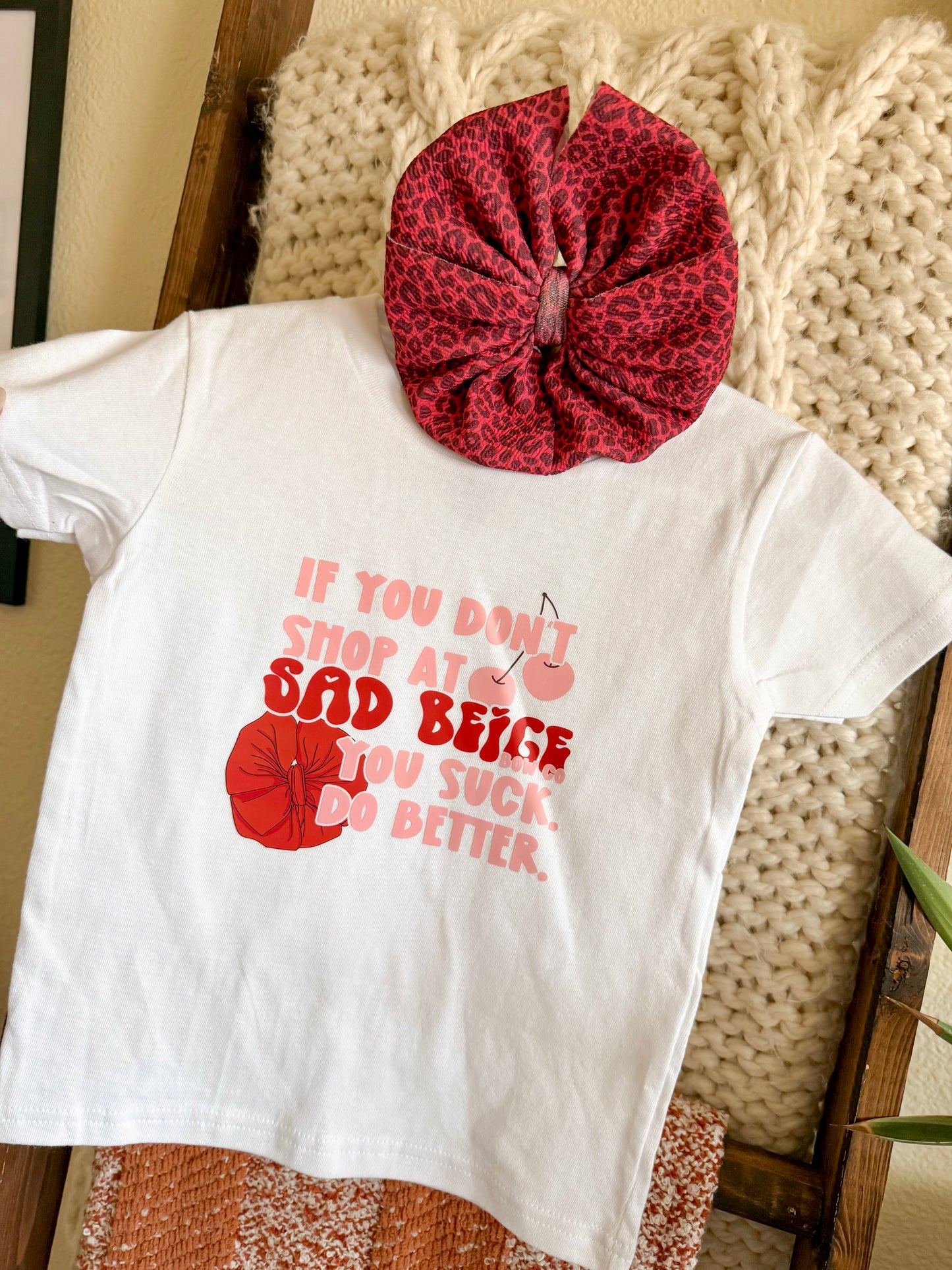 SBBC Shirt + Bow Bundle