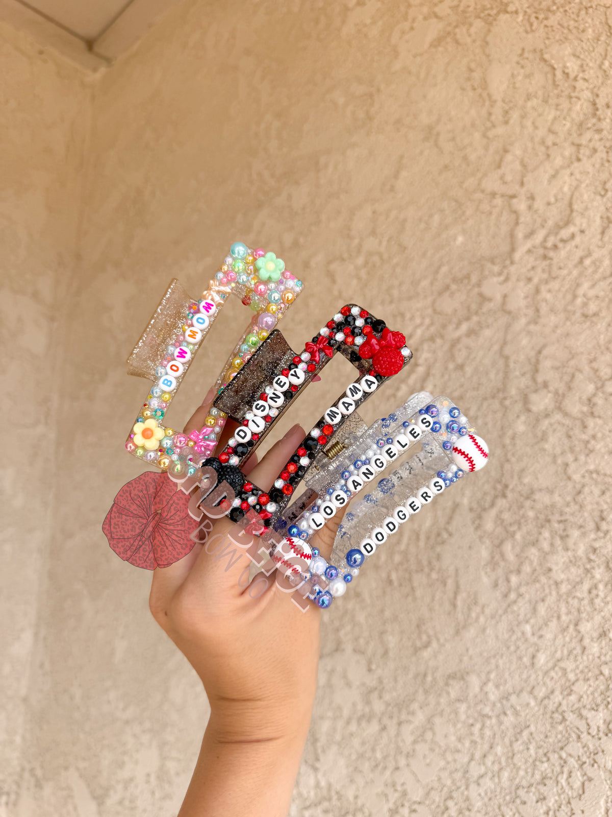 Jeweled Claw Clips * READ DESCRIPTION *