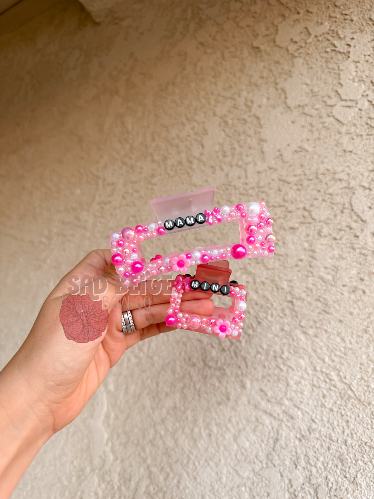 Jeweled Claw Clips * READ DESCRIPTION *