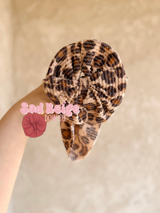 Baby Leopard Messy Wrap