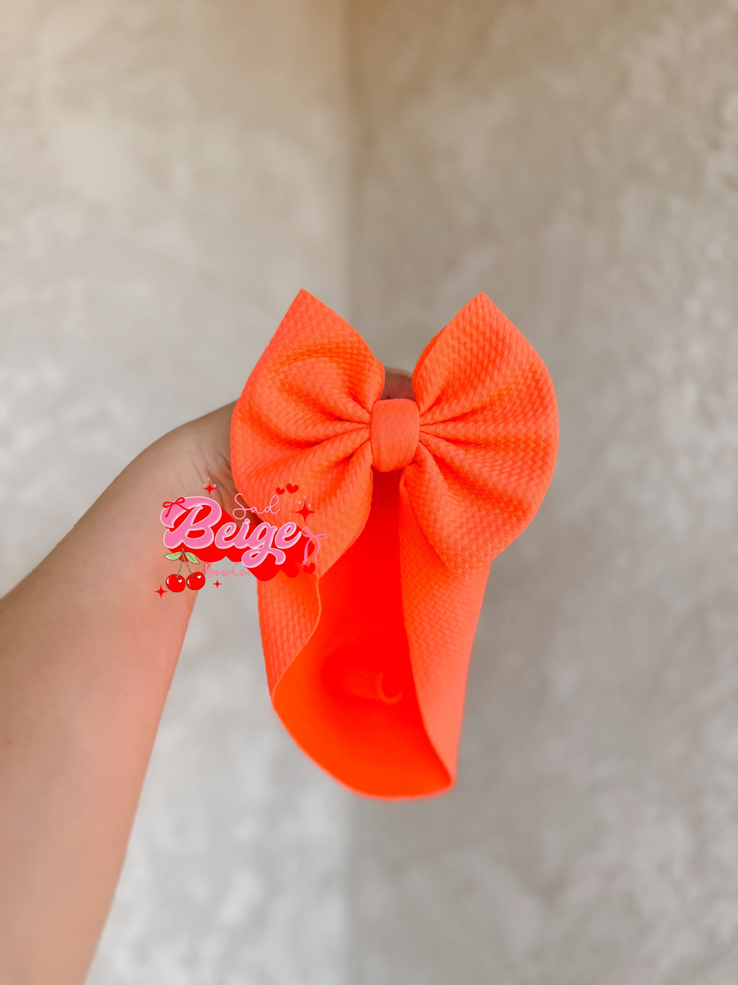Neon Coral Wrap
