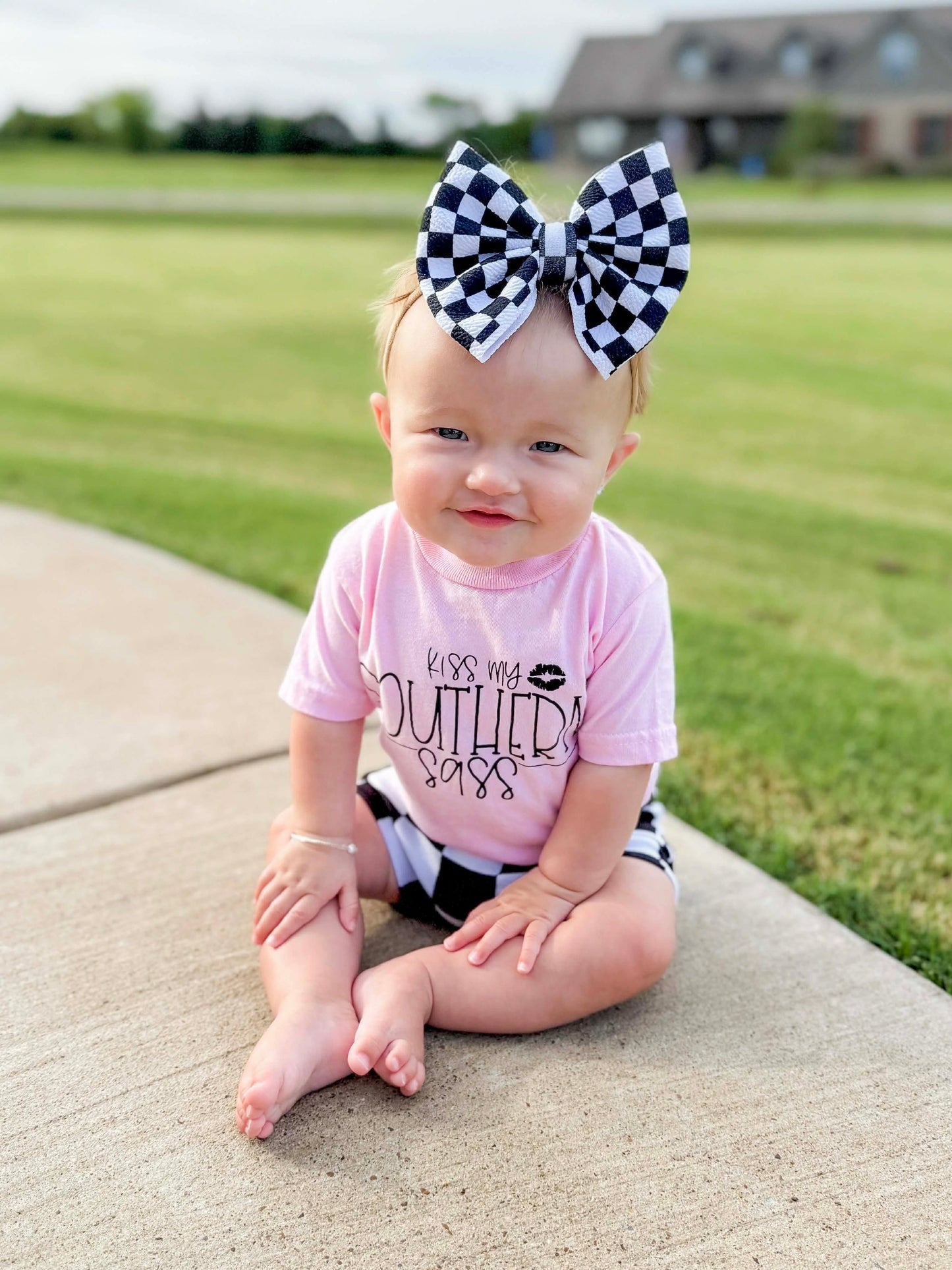 Black & White Checkered