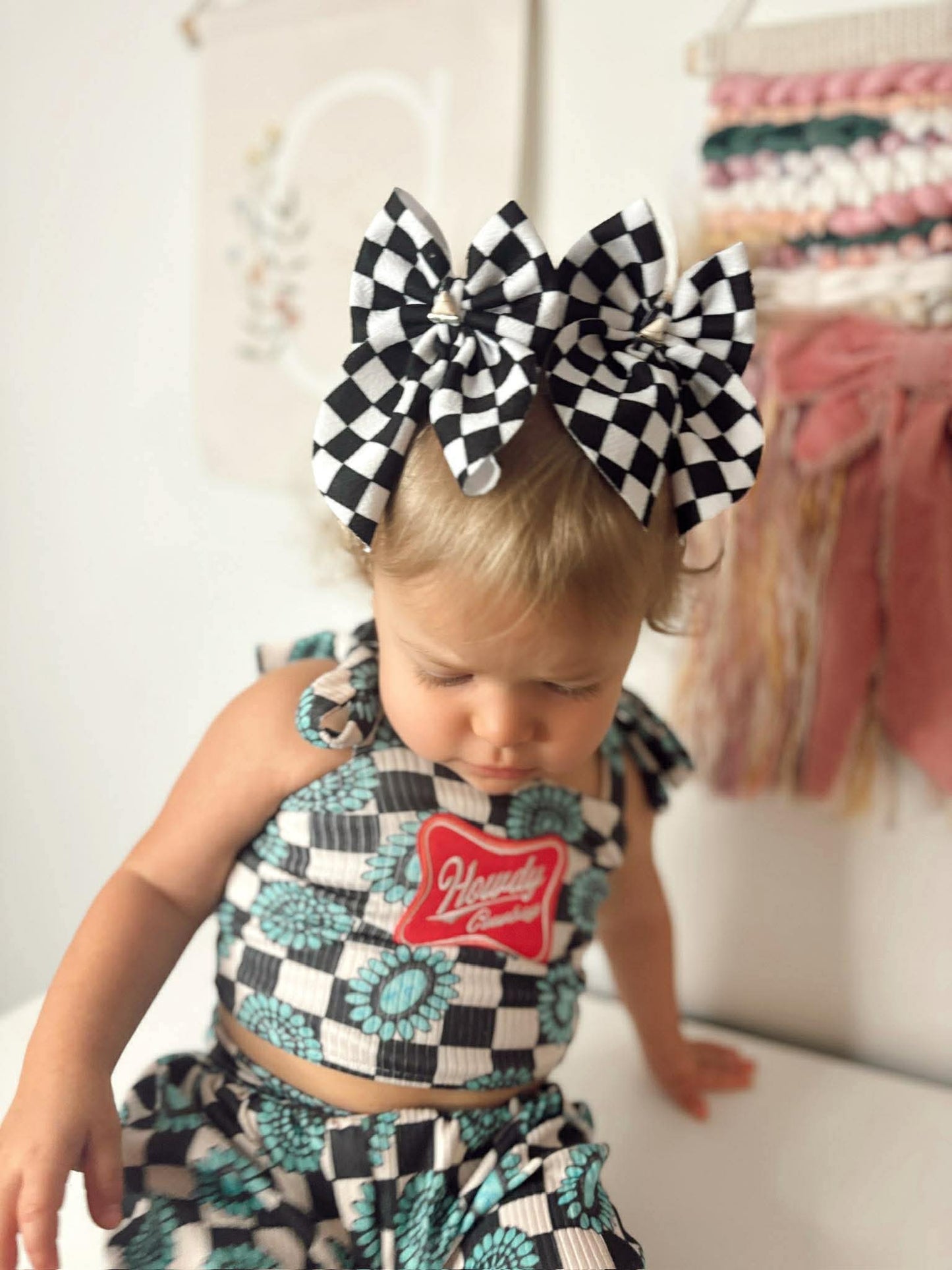 Black & White Checkered