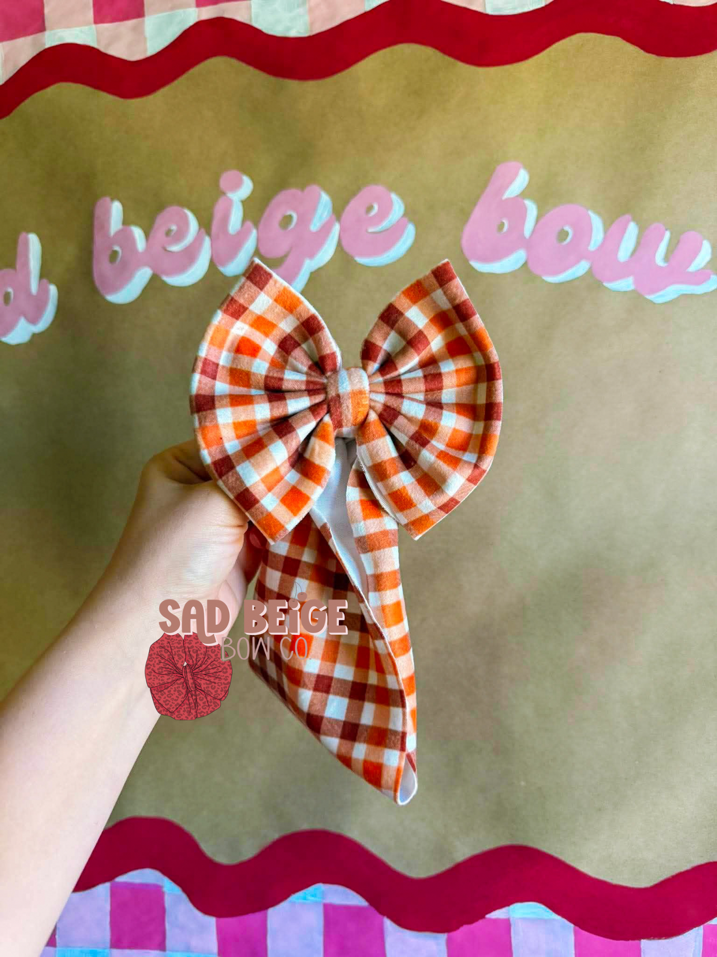 Fall gingham