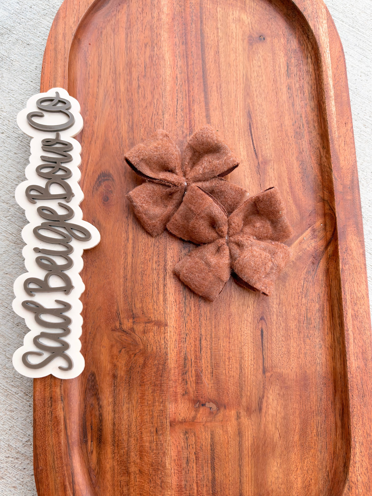 Brown pinwheels